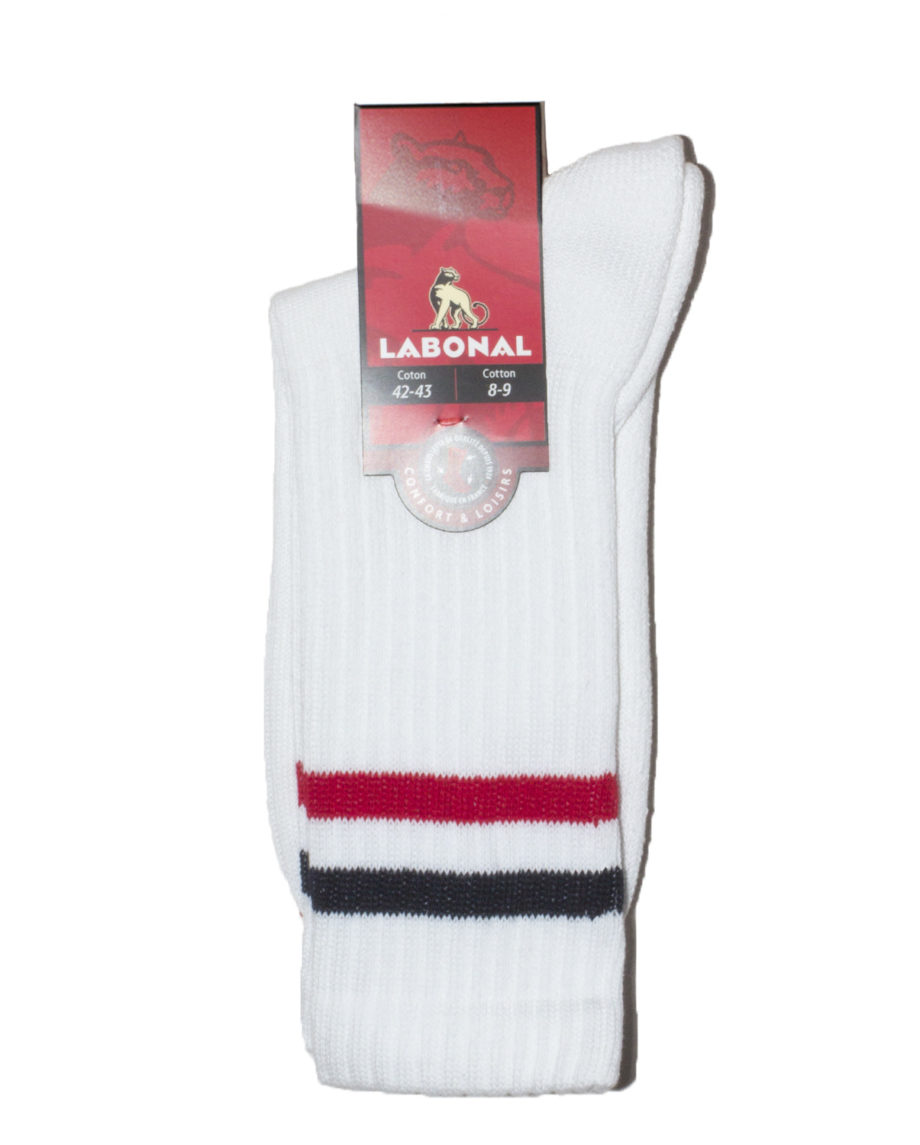 Chaussettes Tennis bouclette coton Labonal