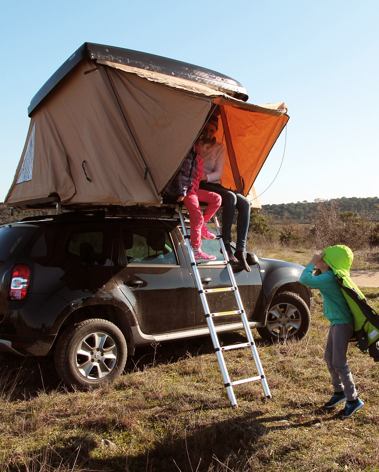 Les avantages de notre tente de toit NaitUp Quatro pour famille