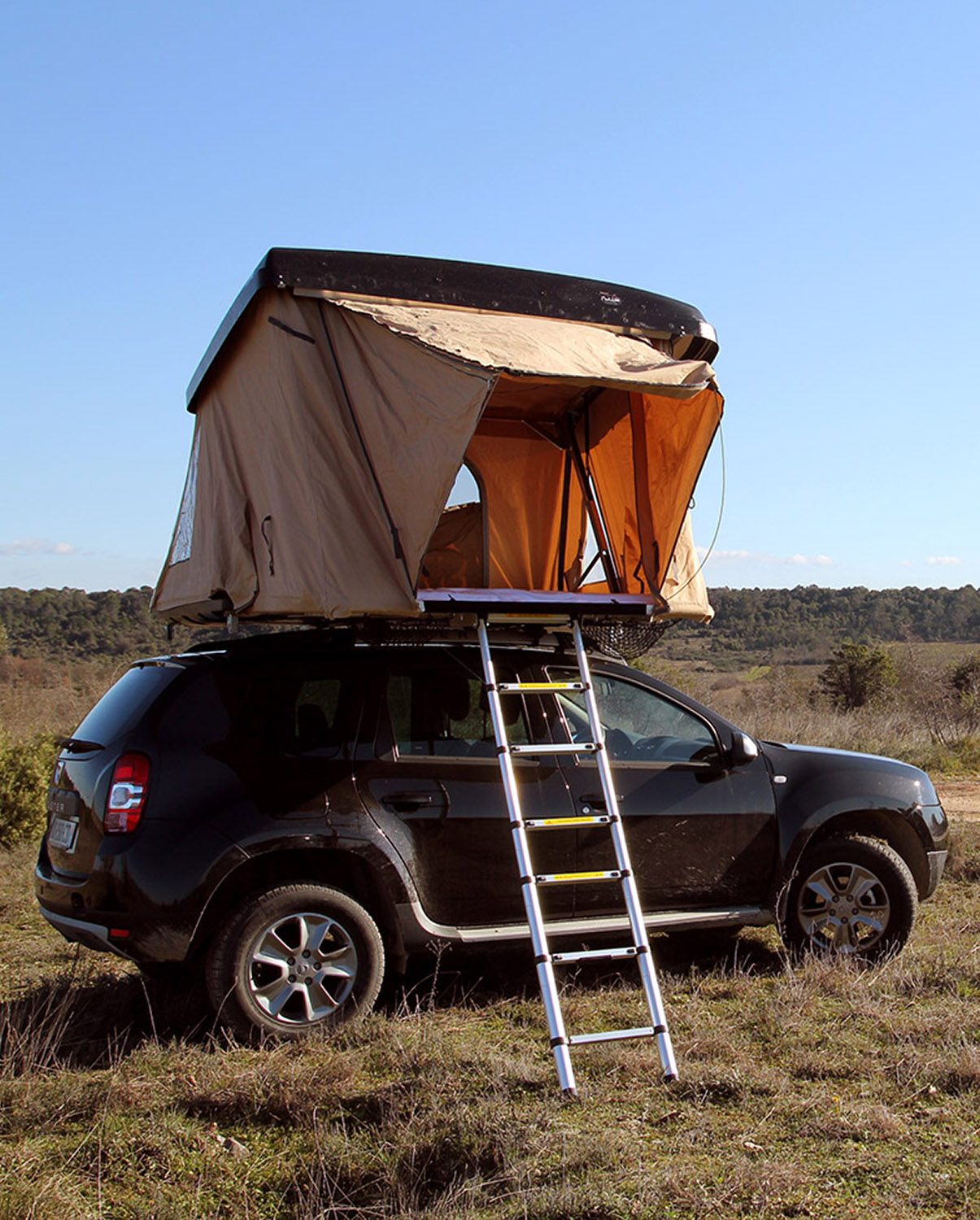 NaïtUp, la tente de toit pour toutes les voitures - Emplacement de