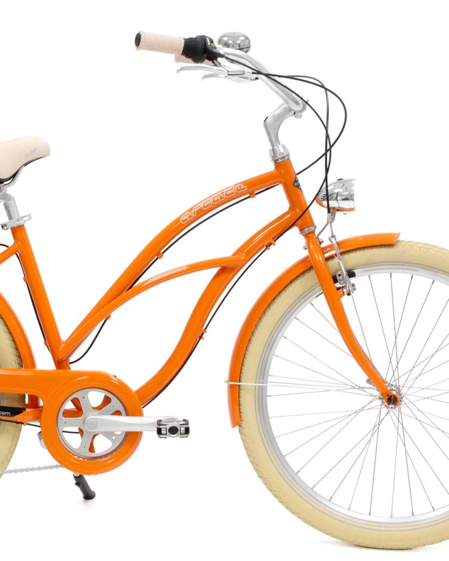 Velo beach Coaster Orange femme Arcade Cycles