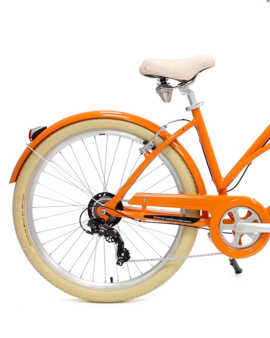 Velo beach Coaster Orange femme Arcade Cycles