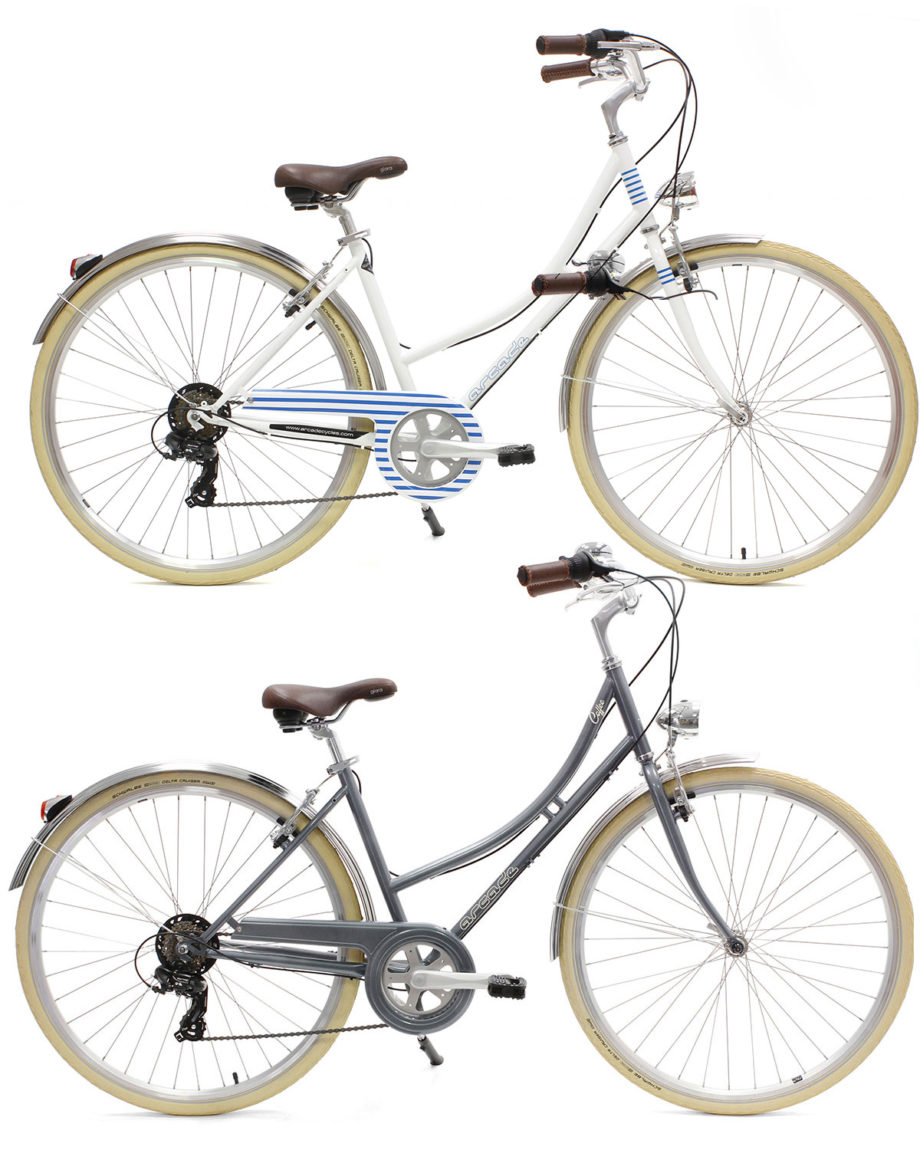 vélo ville femme coffee S6 cuivre arcade cycles