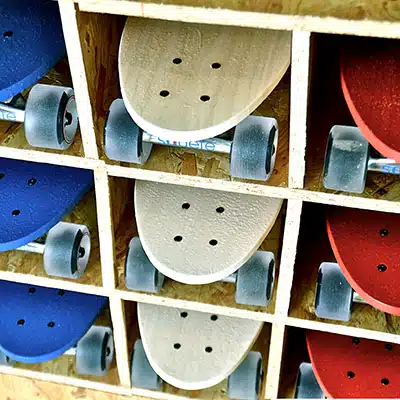 Fabrication des Skate Squête 100% fait main made in France en Bois