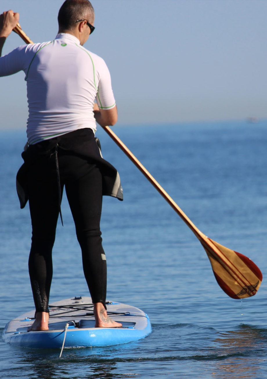 Pagaie SUP en bois Jeou Paddle exclu My Green Sport