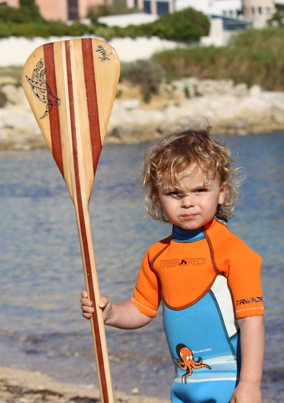 Pagaie SUP en bois Jeou Paddle exclu My Green Sport