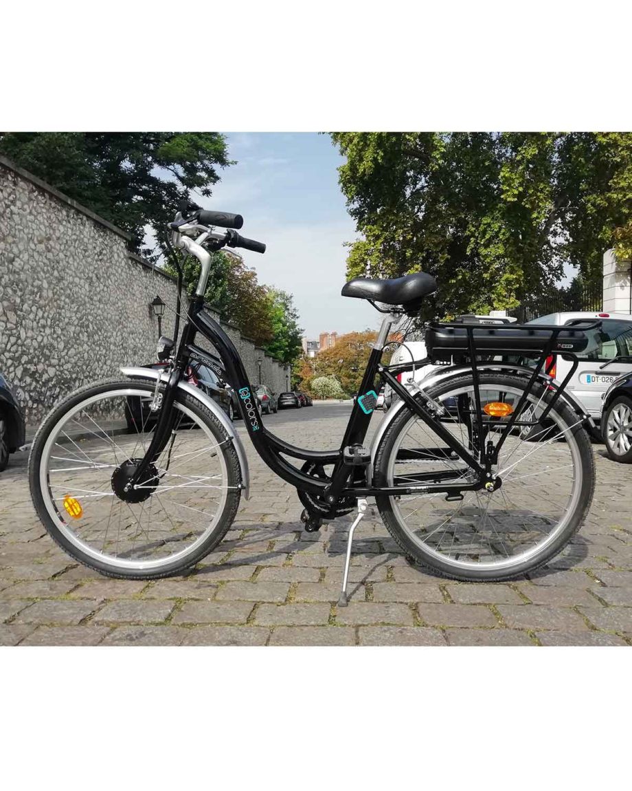 vélo électrique e color noir arcade cycles