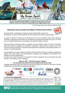 My Green Sport présent au salon du Made in France 2016