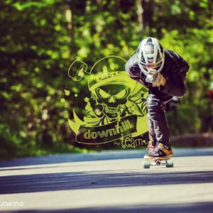 Skateboard Downhill Pesca Bordza longboard descente