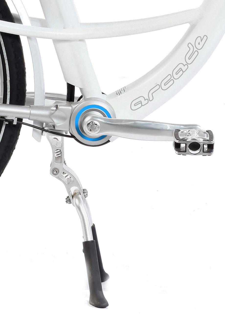 VAE E-cardan Blanc Arcade Cycle Vélo à assistance électrique fabriqué en France