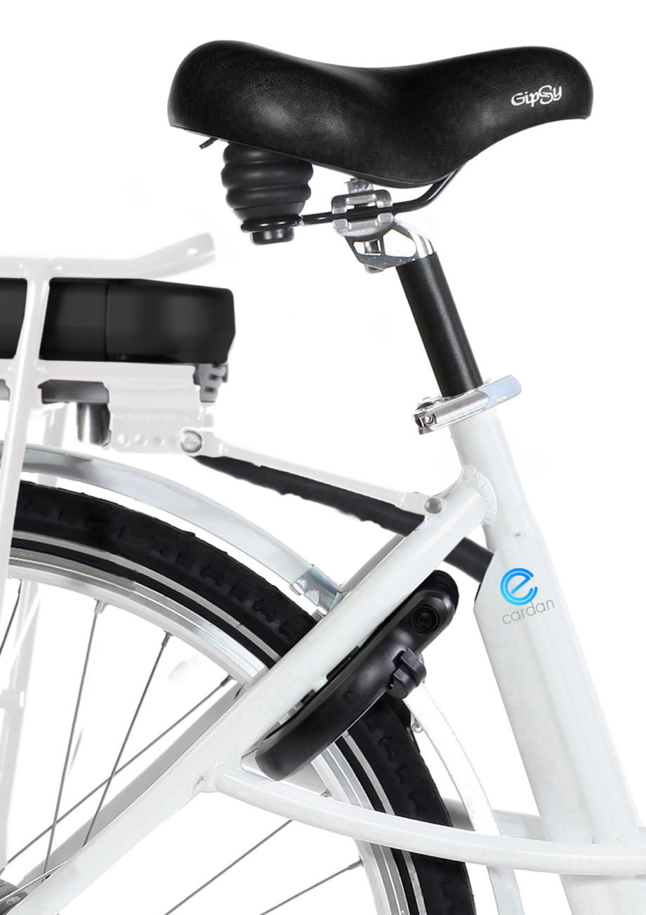 VAE E-cardan Blanc Arcade Cycle Vélo à assistance électrique fabriqué en France