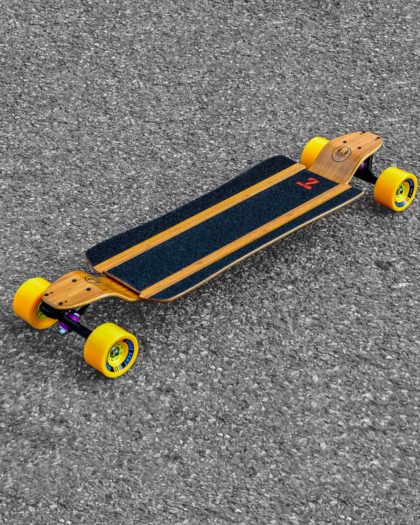 Skateboard Cruiser Space Rocket Seven Suns