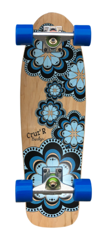 skateboard cruiser CRUZ'R by Bordza skate made in france