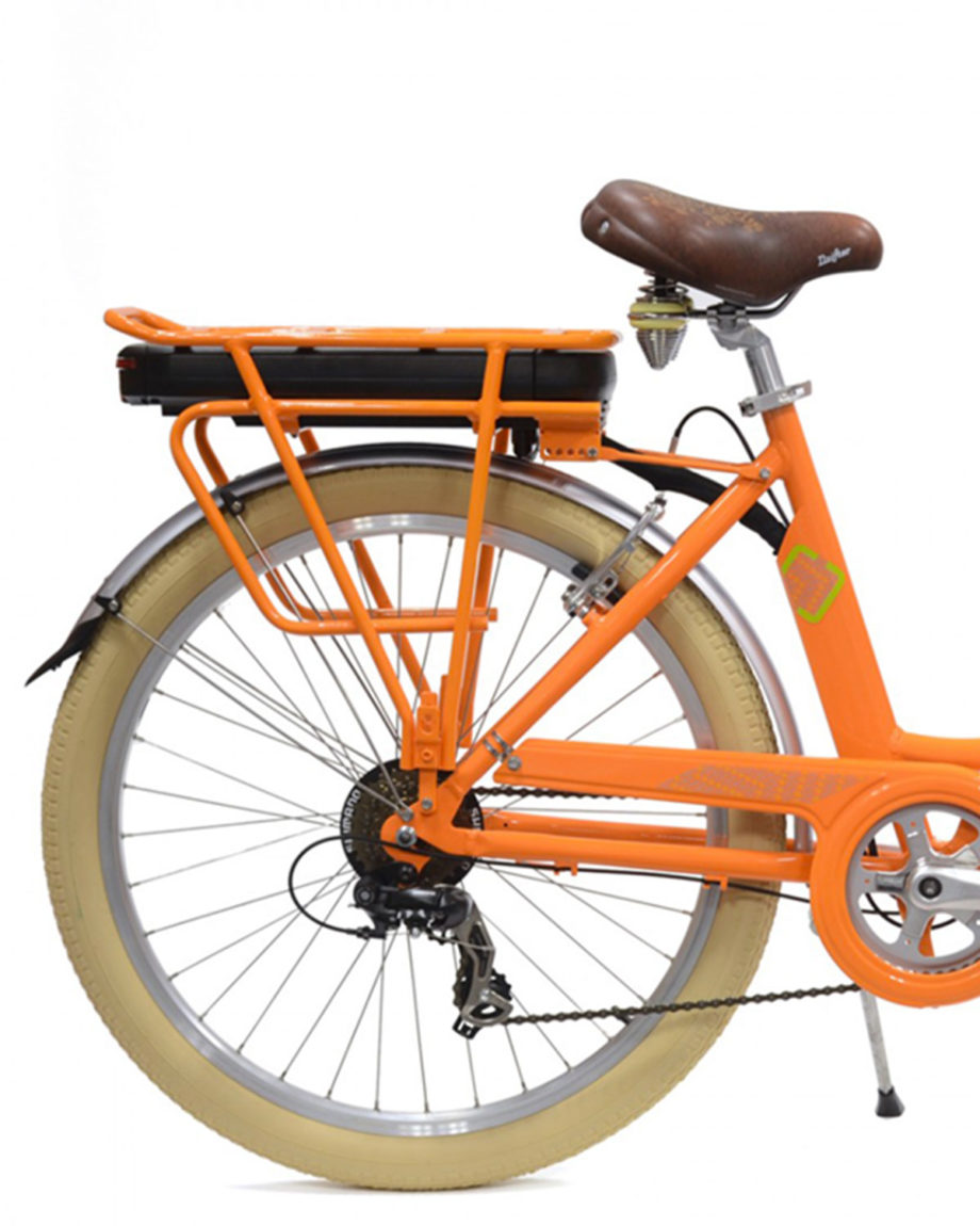 VAE E-colors Mandarine Arcade cycles