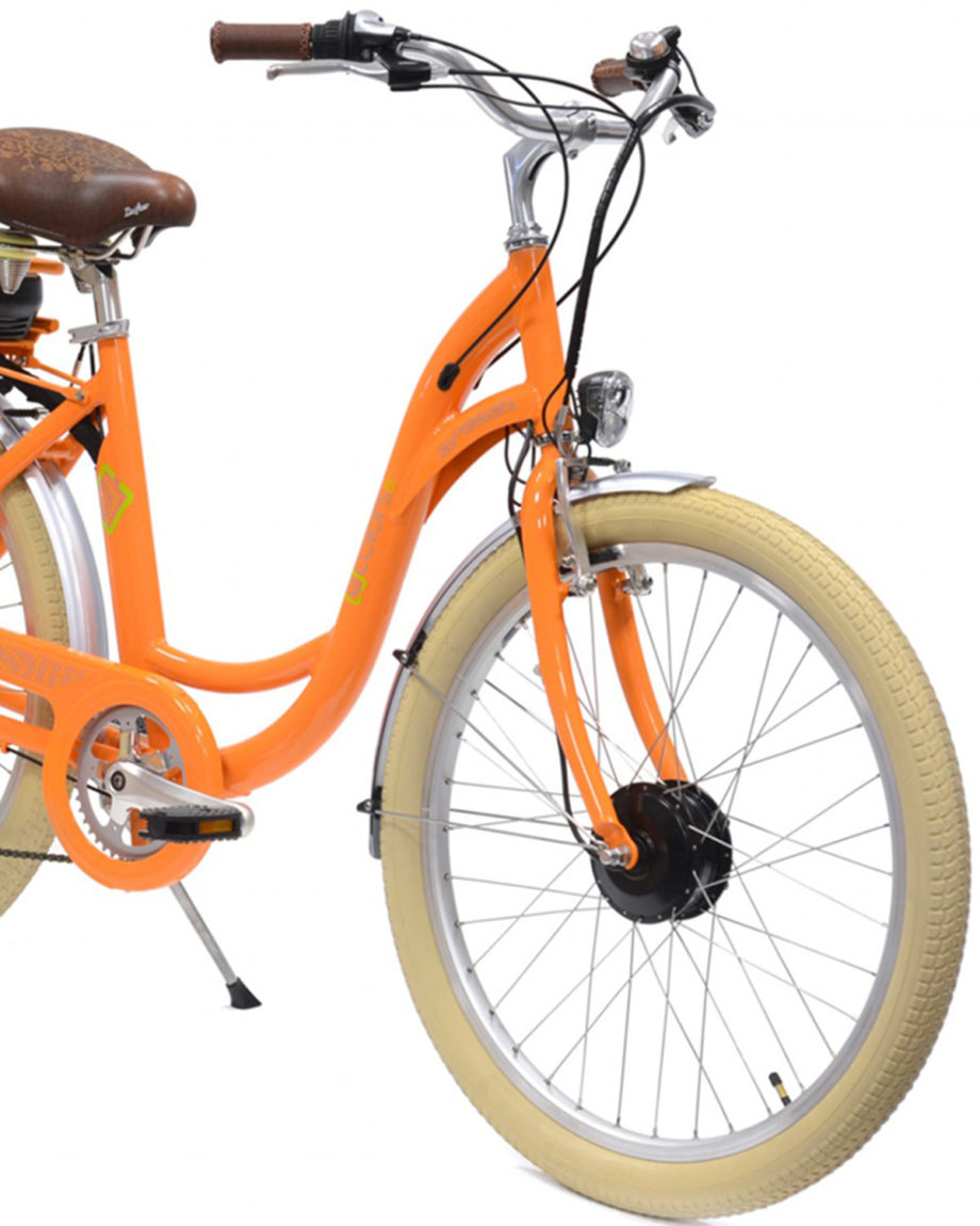 VAE E-colors Mandarine Arcade cycles