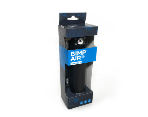 Système de gonflage autonome Vélo Pack Origin by Bimp'air Capsule 250ml pour système de gonflage autonome et nomade Bimp'air pack origin