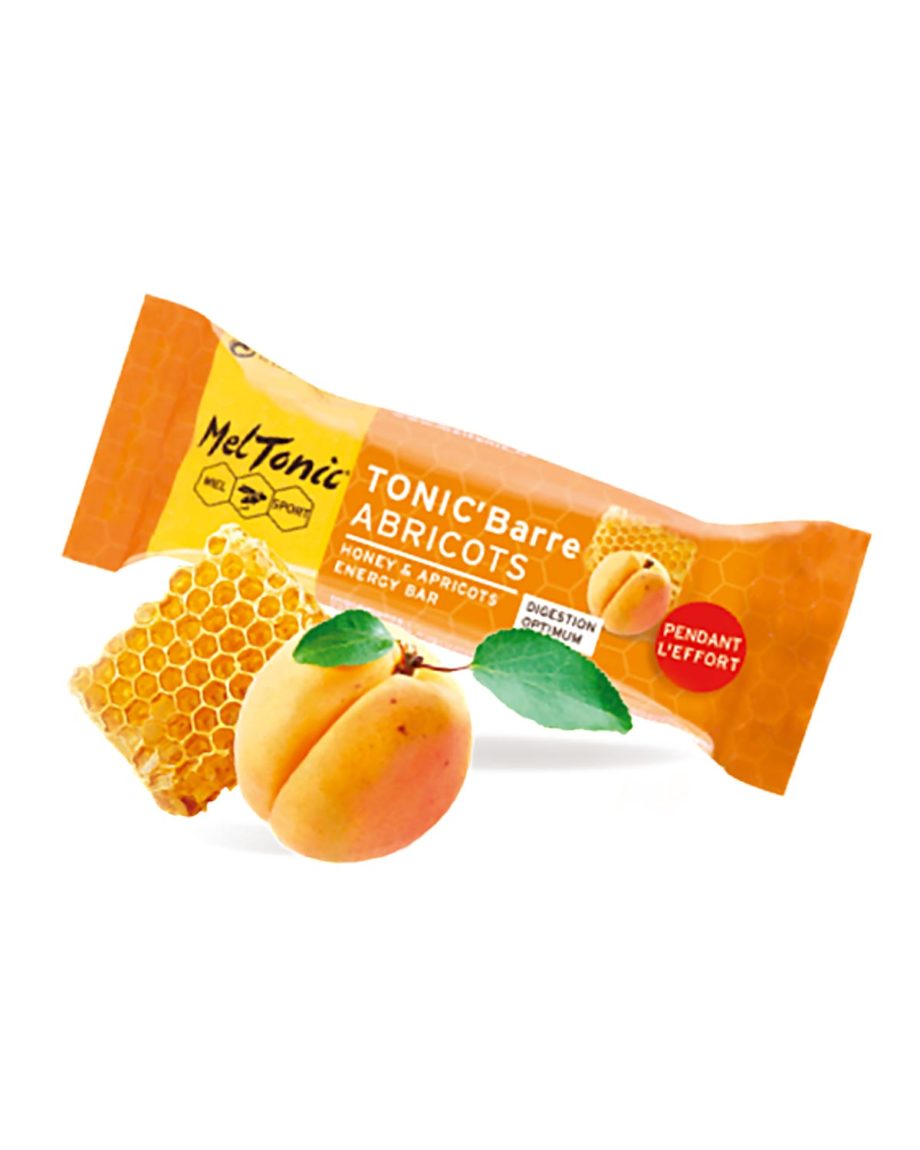 Barre énergétique Miel Abricots Ananas Banane Tonic'Barre Meltonic barre énergétique naturelle pour sportifs running trail cyclisme