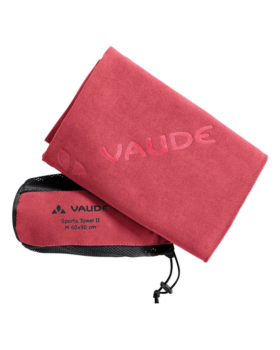 Serviette Sport Towel M Vaude Rose Flame