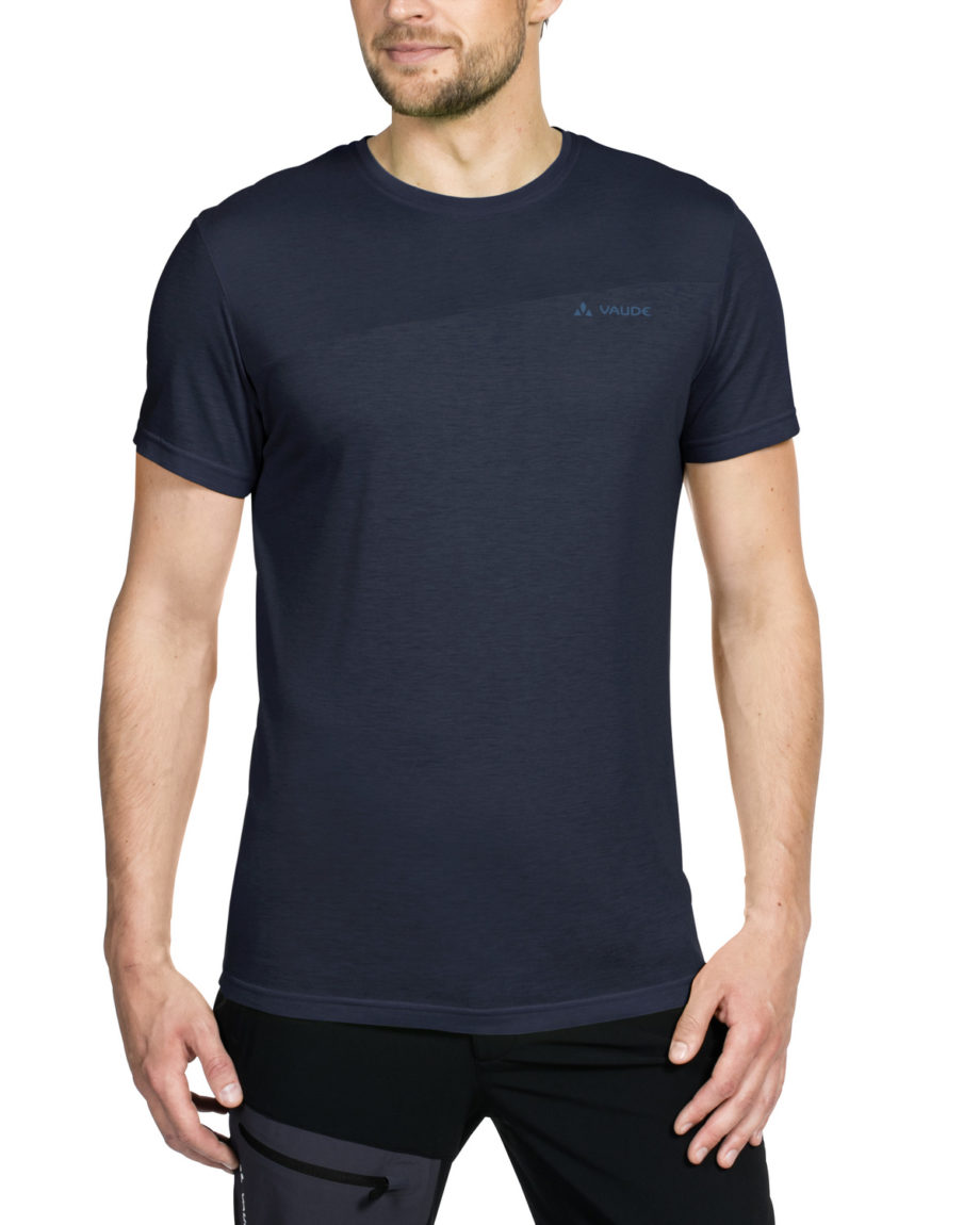 Tshirt Sport Homme manches courtes me Sveit Vaude couleur Eclipse