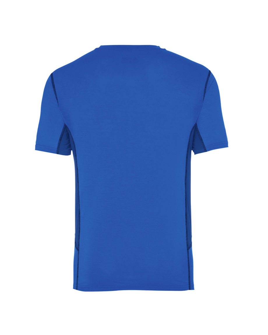 Tshirt technique Sport Homme manches courtes me signpost bleu Vaude