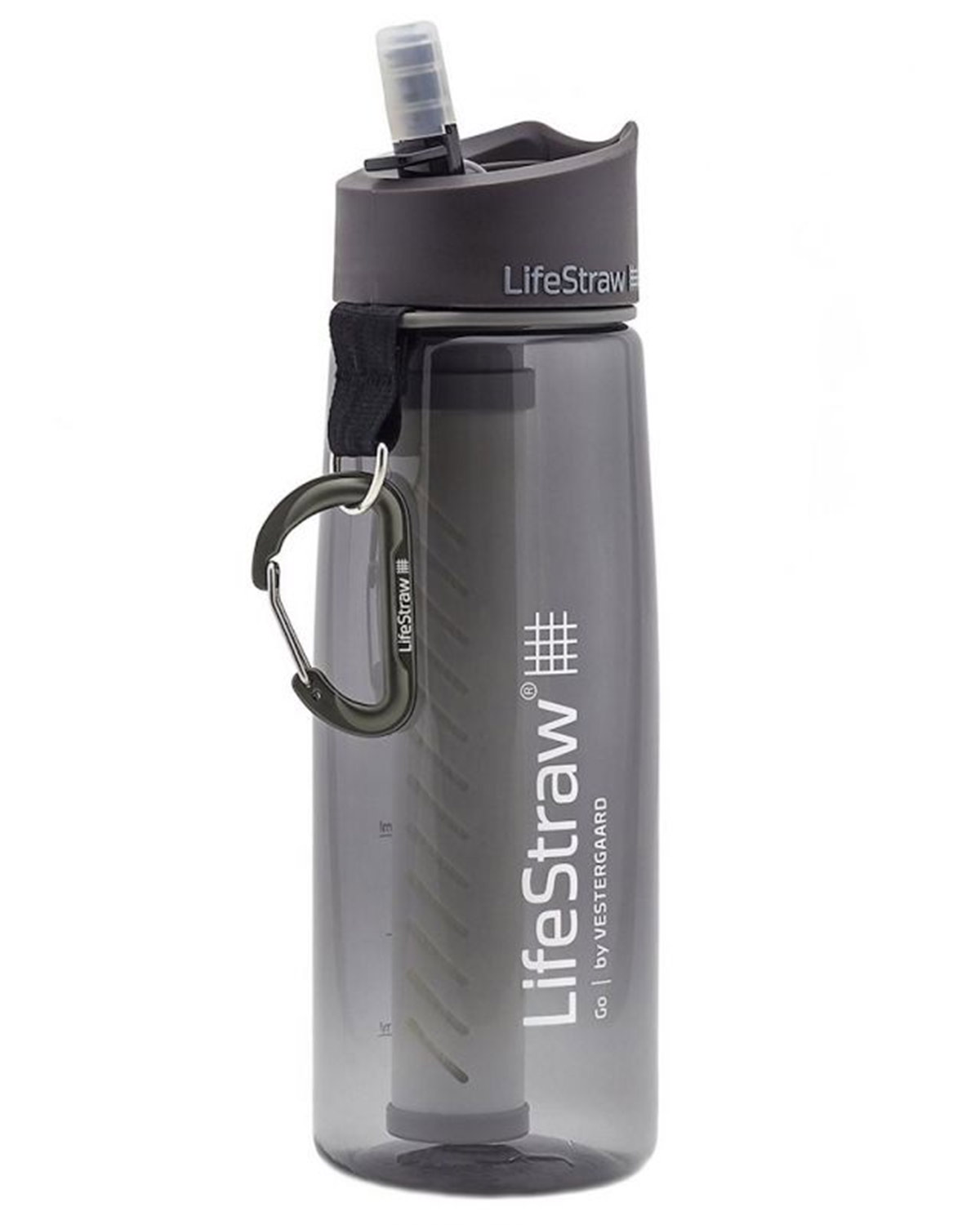 Gourde filtre à eau Lifestraw Go 650 ml transparente