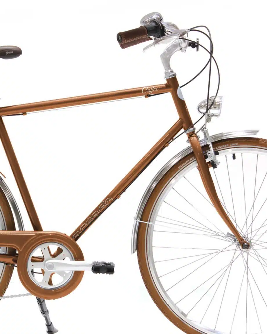 Vélo de ville Coffee Cuivre Homme by Arcade Cycles