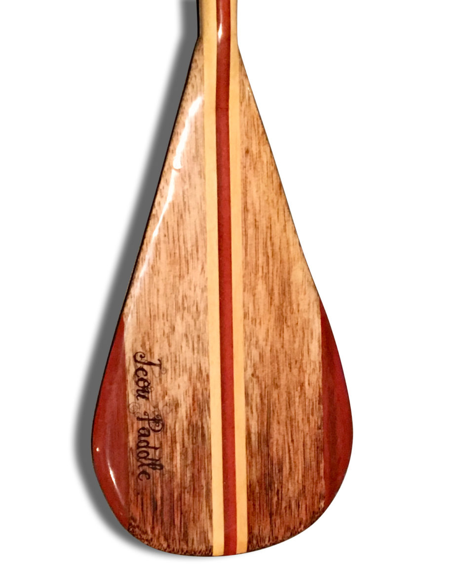 pagaie canoe en bois personnalisable jeou paddle