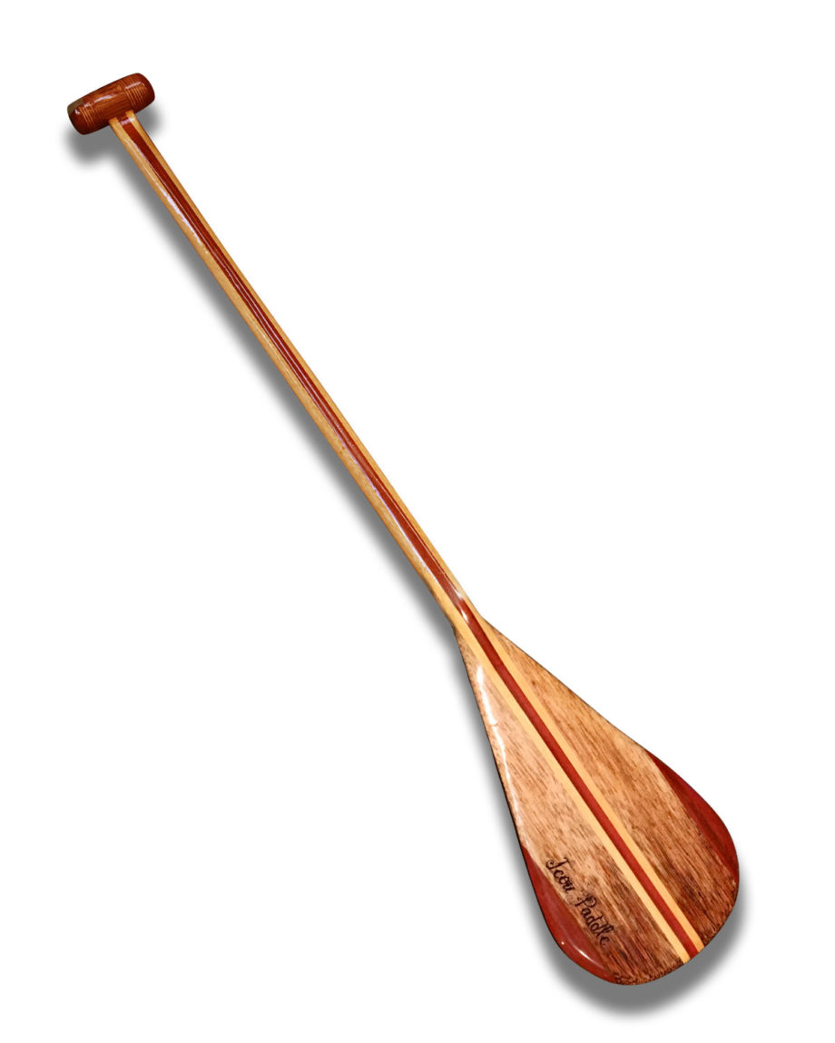 pagaie canoe en bois personnalisable jeou paddle