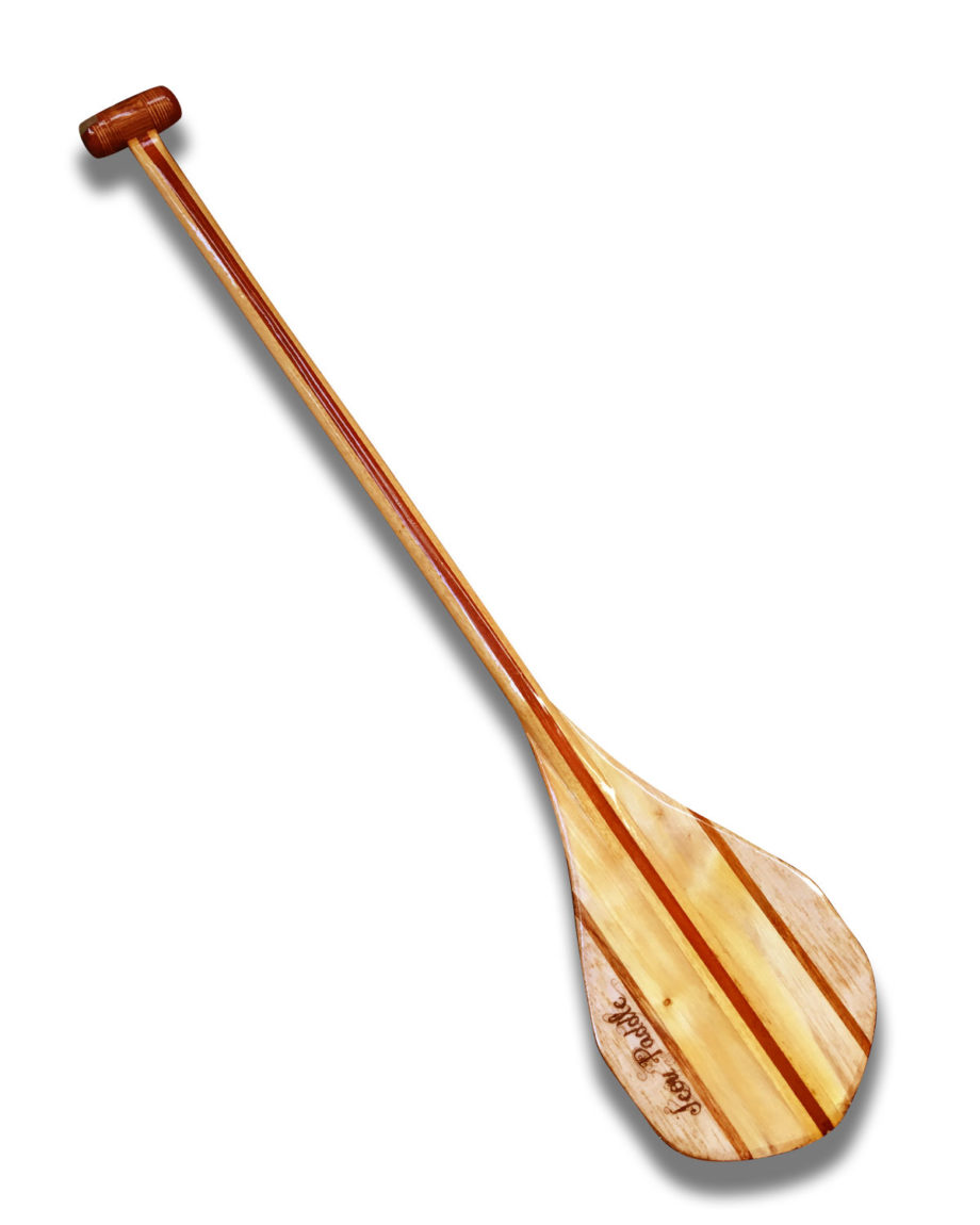 pagaie pirogue en bois personnalisable jeou paddle