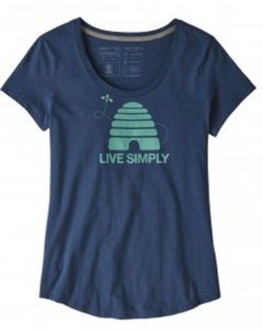 t shirt femme live simply organic patagonia