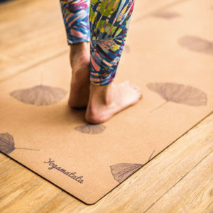 tapis de yoga yogamata ginkgo