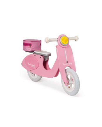 Draisienne scooter rose Mademoiselle by Janod