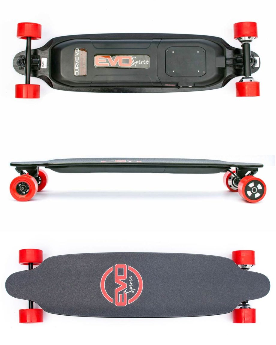 Skate Longboard électrique Curve V3 by EVO-SPIRIT