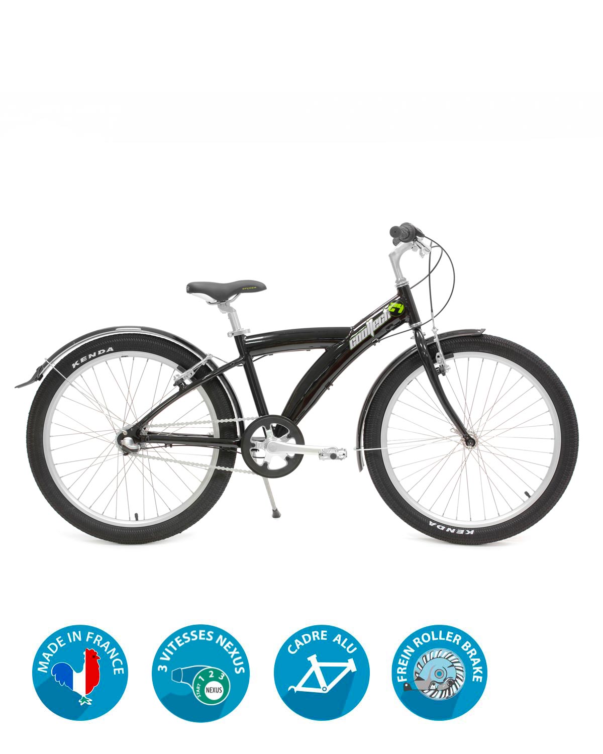 Vélo VTT Enfant Cooltech 24 pouces Spring Arcade Cycles