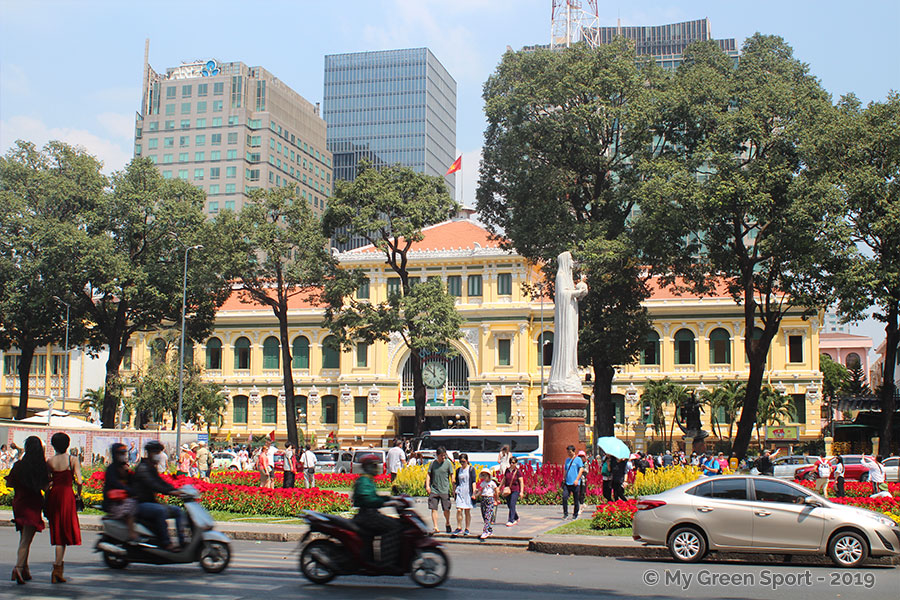 Le quartier de la Poste Centrale Ho Chi Minh Ville