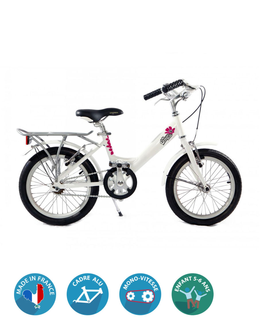 Vélo Enfant Class Alu 16 pouces fillette fabriqué en France - Arcade cycles