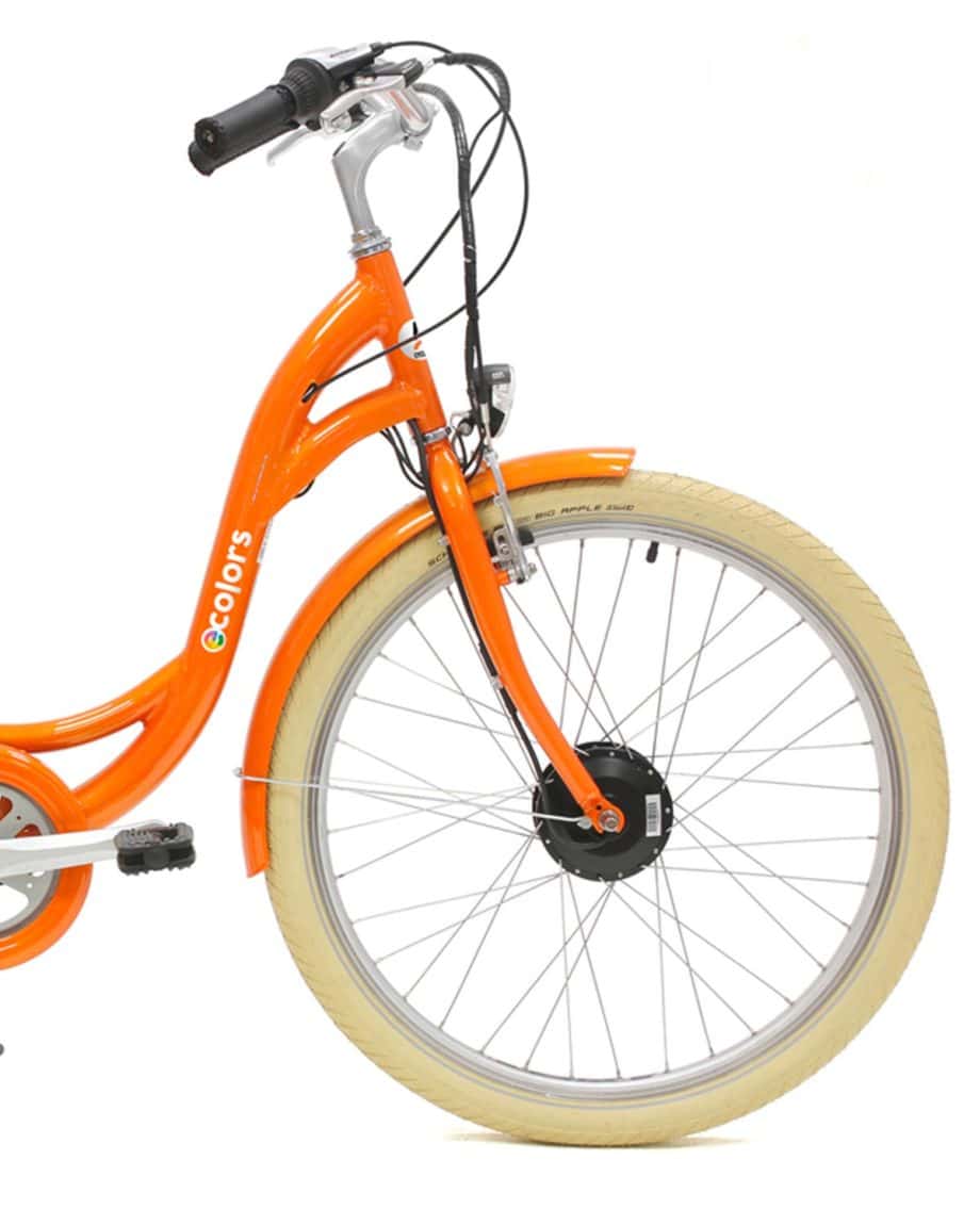 Vélo électrique VAE E-colors Orange by Arcade Cycles