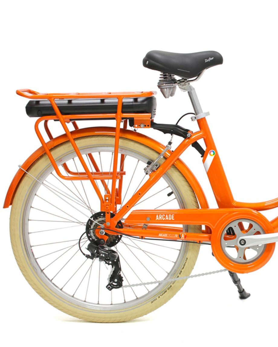 Vélo électrique VAE E-colors Orange by Arcade Cycles