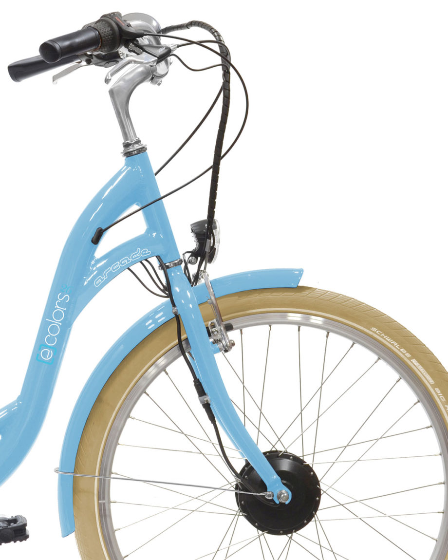 Vélo électrique E-colors bleu 7V Arcade cycles
