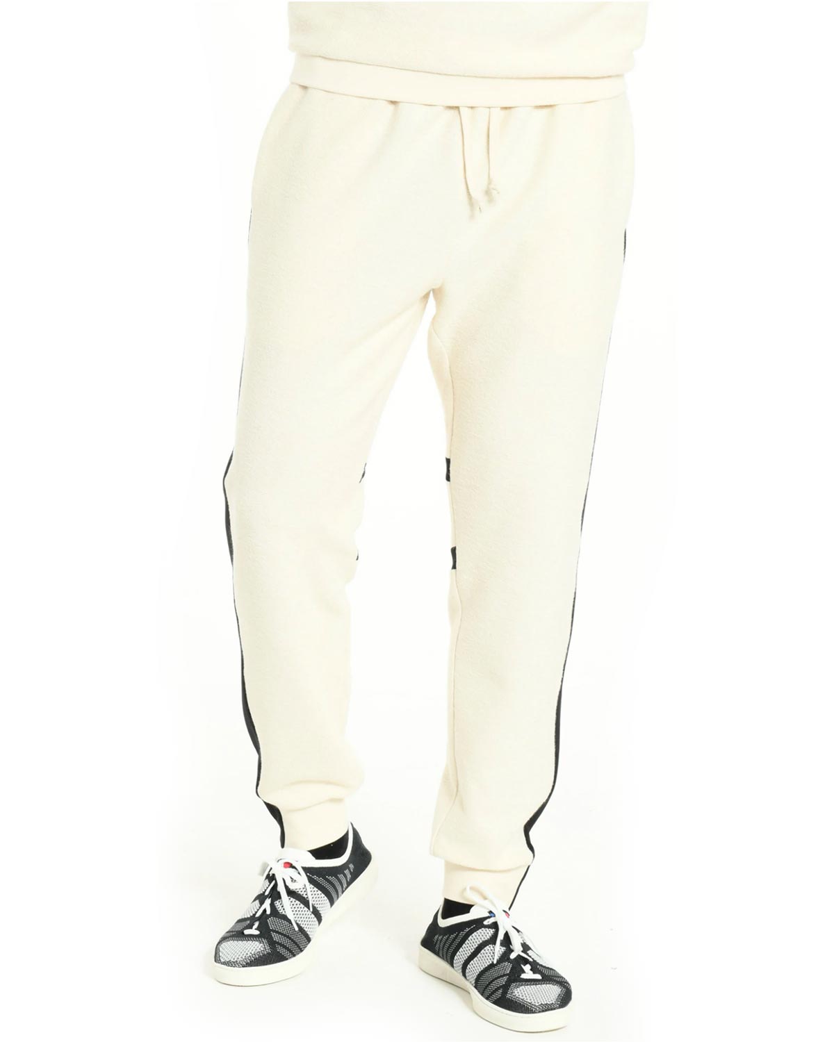 Jogging Blanc en coton bio pour homme