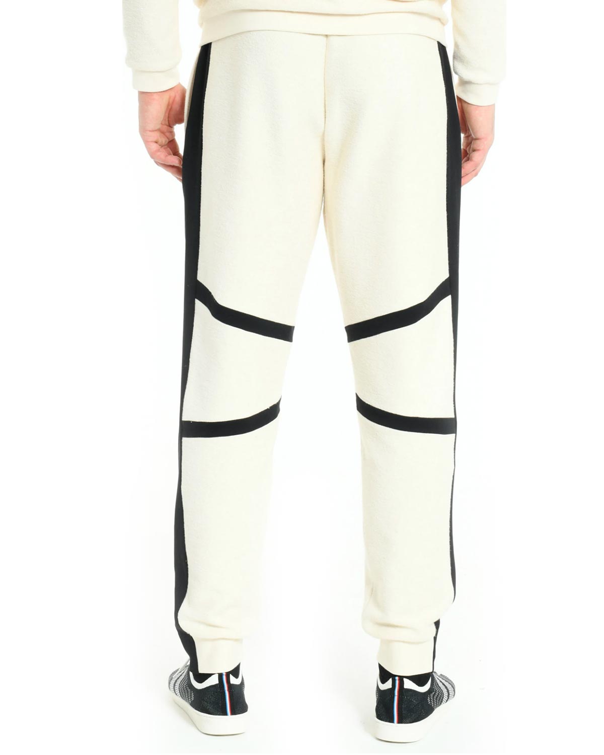 Pantalon de Jogging en coton Bio, Blanc pour Homme - STEEZSTUDIO