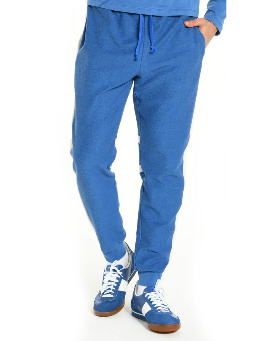 Jogging Bleu en coton bio pour homme B&F