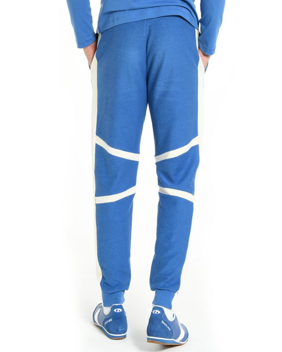 Jogging Bleu en coton bio pour homme B&F