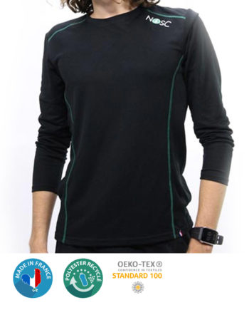 T-shirt manches longues Sous-couche thermique Homme made in France by NOSC