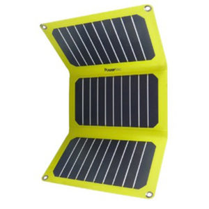 CHARGEUR SOLAIRE SEMI-RIGIDE PT FLAP 16W DUAL-OUTPUT 5V/12V SUNPOWER