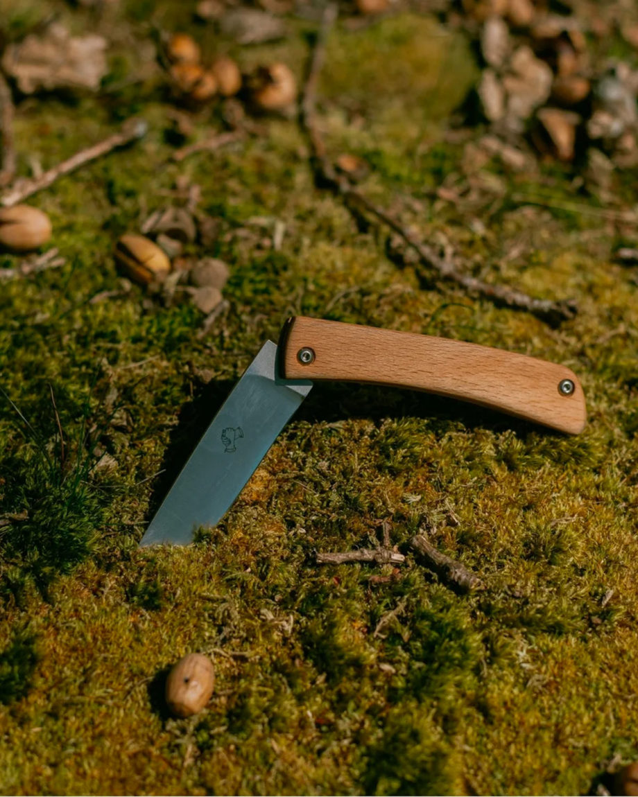 Couteau en Hêtre à monter soi-même fabriqué en France