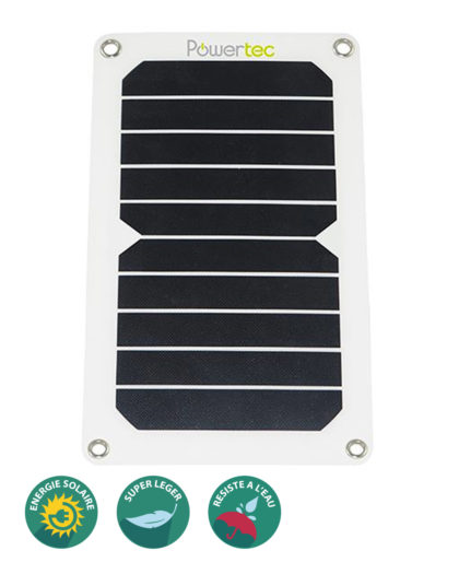 Chargeur solaire semi-rigide 6W by Powertec