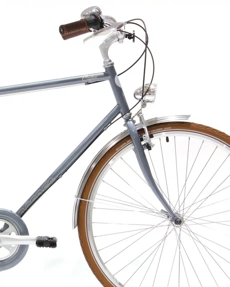 vélo de ville Coffee Gris homme arcade cycles 7 Vitesses Nexus