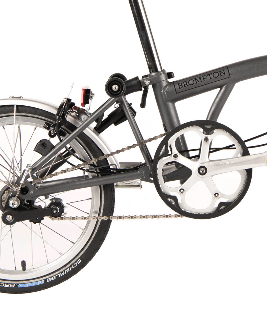 Vélo pliant Brompton M6L 6 vitesses Sturmey Metallic Graphite