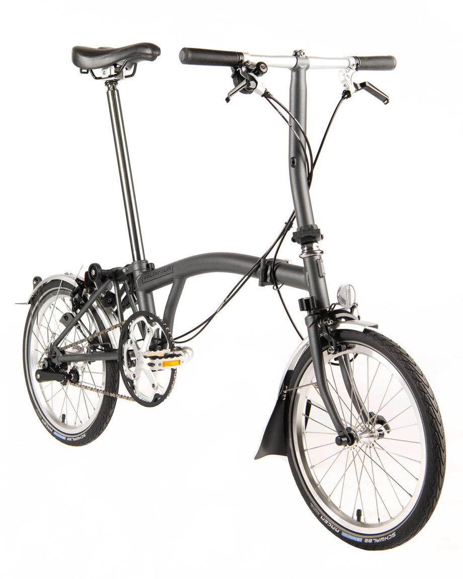 Vélo pliant Brompton M6L 6 vitesses Sturmey Metallic Graphite