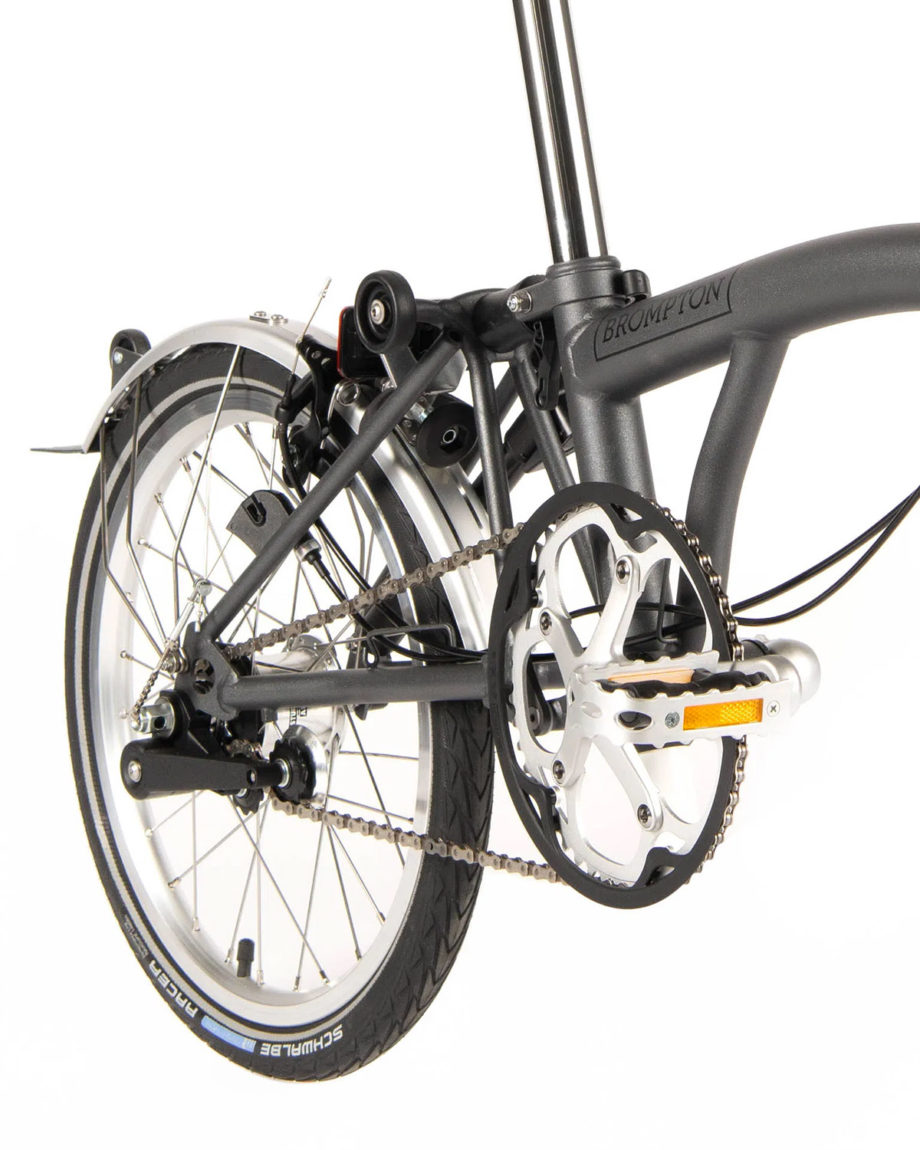 Vélo pliant Brompton M6L 6 vitesses Sturmey Metallic Graphite